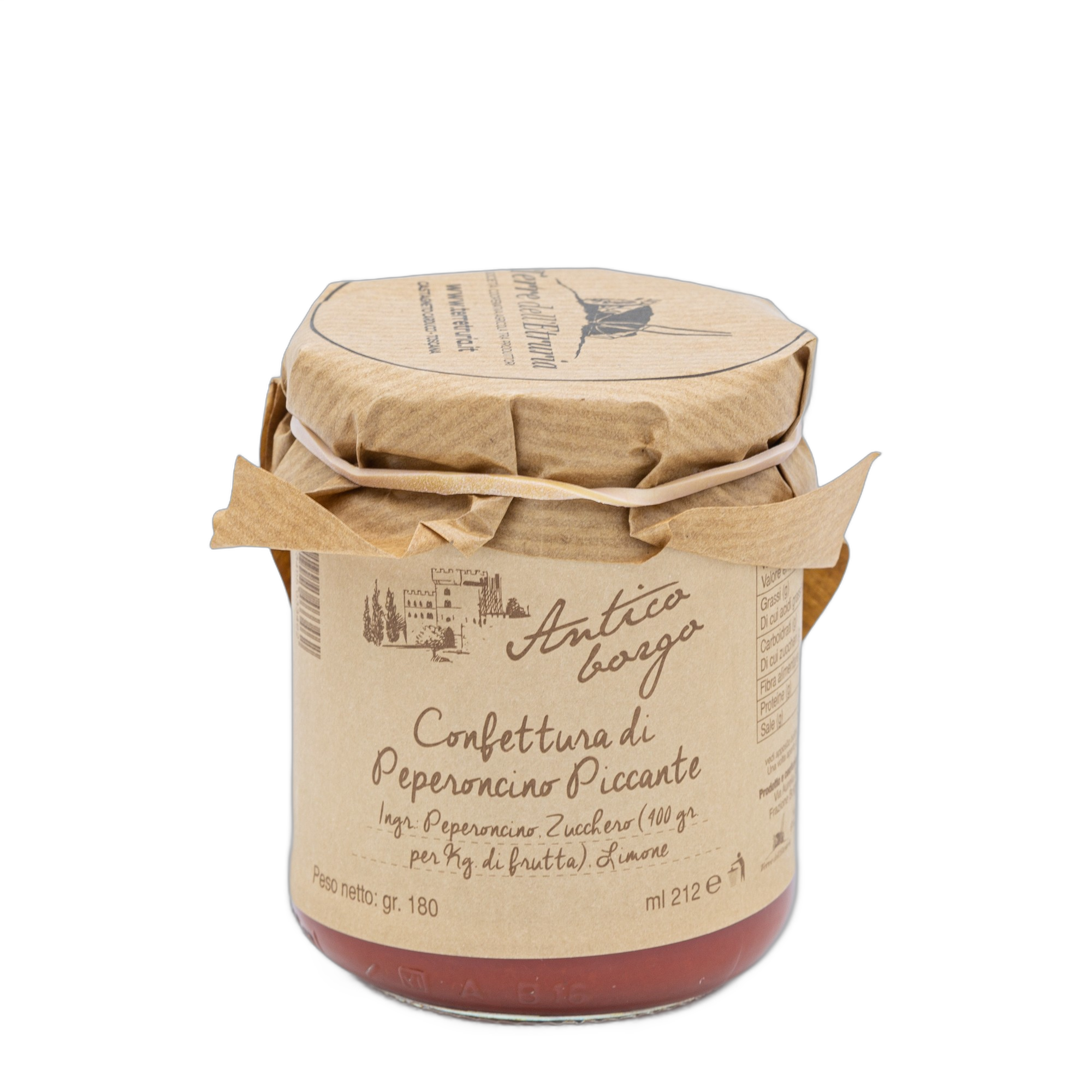 Confettura Di Peperoncino Piccante Antico Borgo Ml.212 –