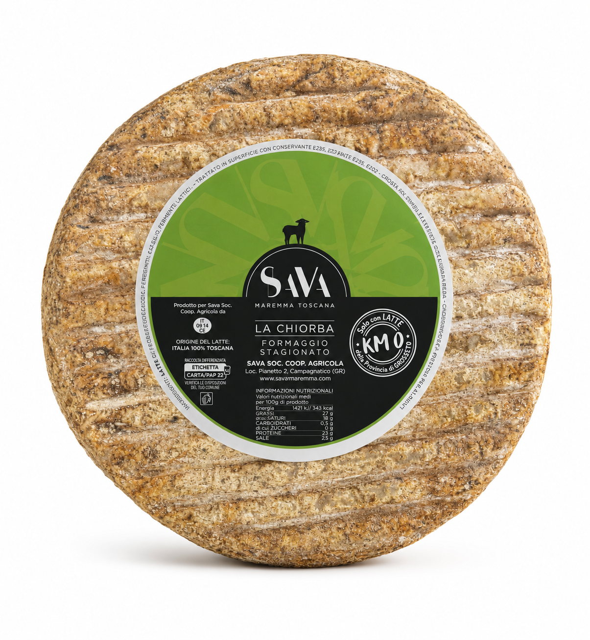 Formaggio Pecorino Toscano Stagionato La Chiorba Campagnatico –
